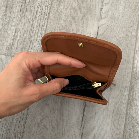 Coach wallet brown vintage leather - Picture 4 of 7